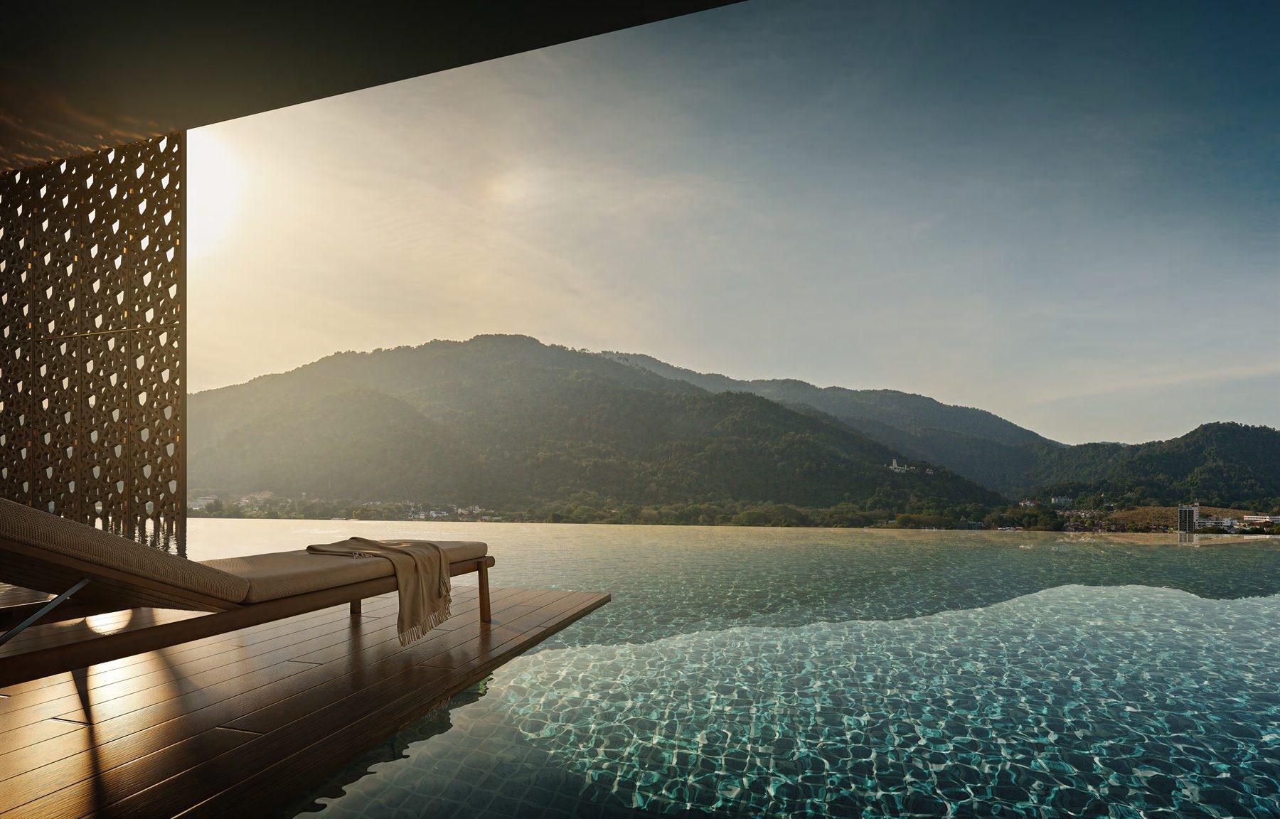 Level 10 infinity pool, artist's impression